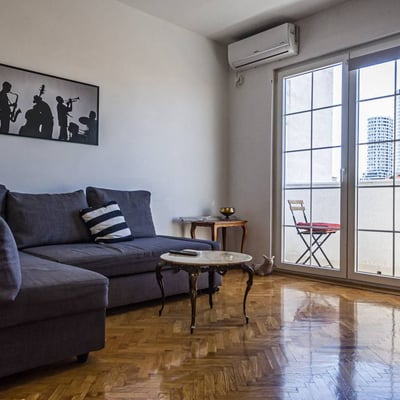 Аренда стильной меблированной 2-комнатной квартиры 54 м², Белград, Сербия